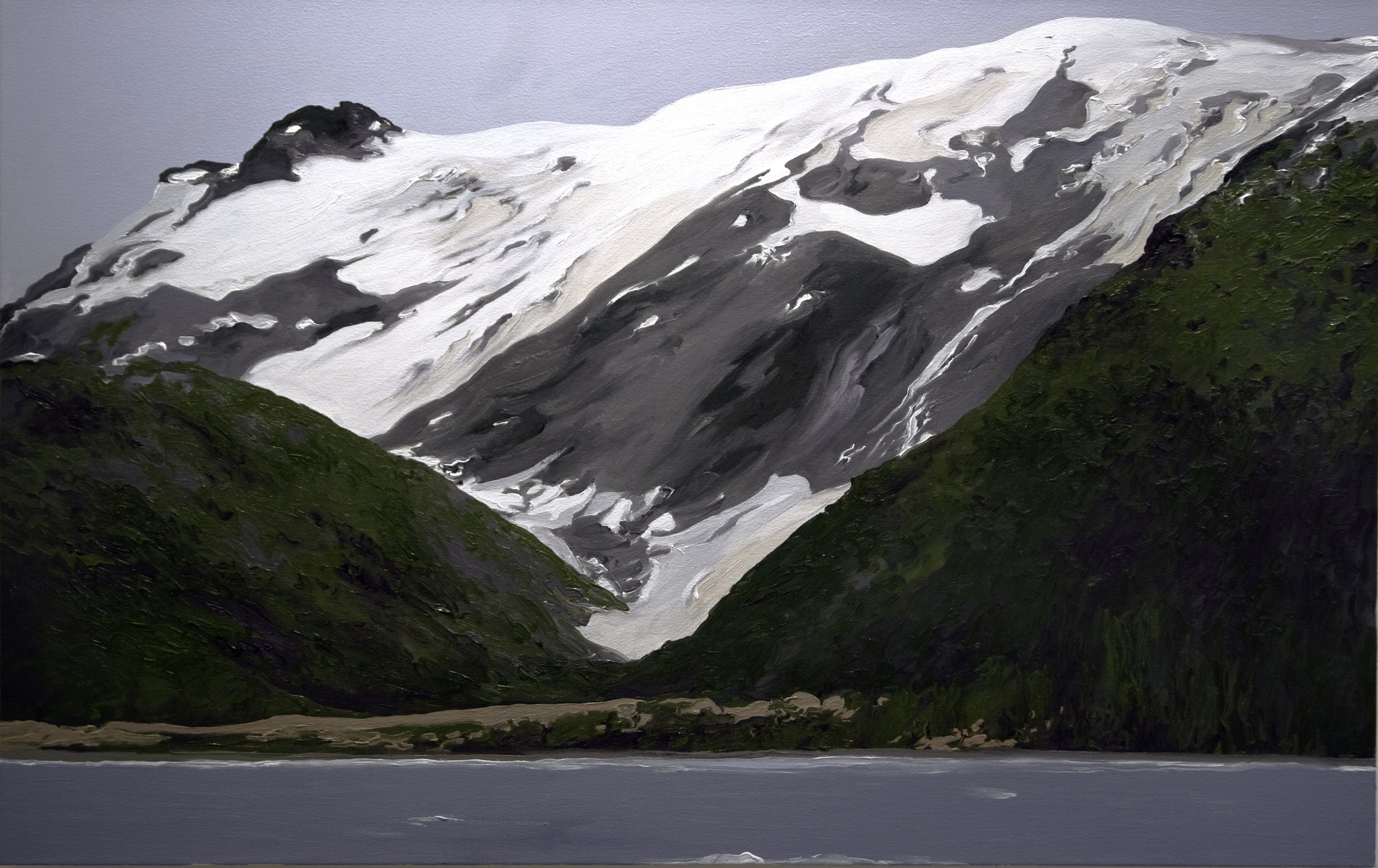 Toboggan Glacier #2, 2000, after Bruce Molnia