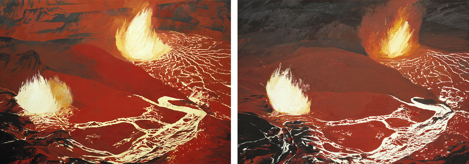 Kilauea's Overflow Hawaii (1968) #4 and #3