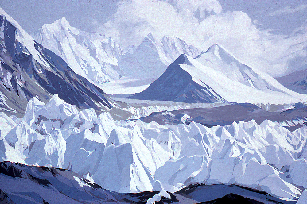 Rongbuk Glacier - Mount Everest