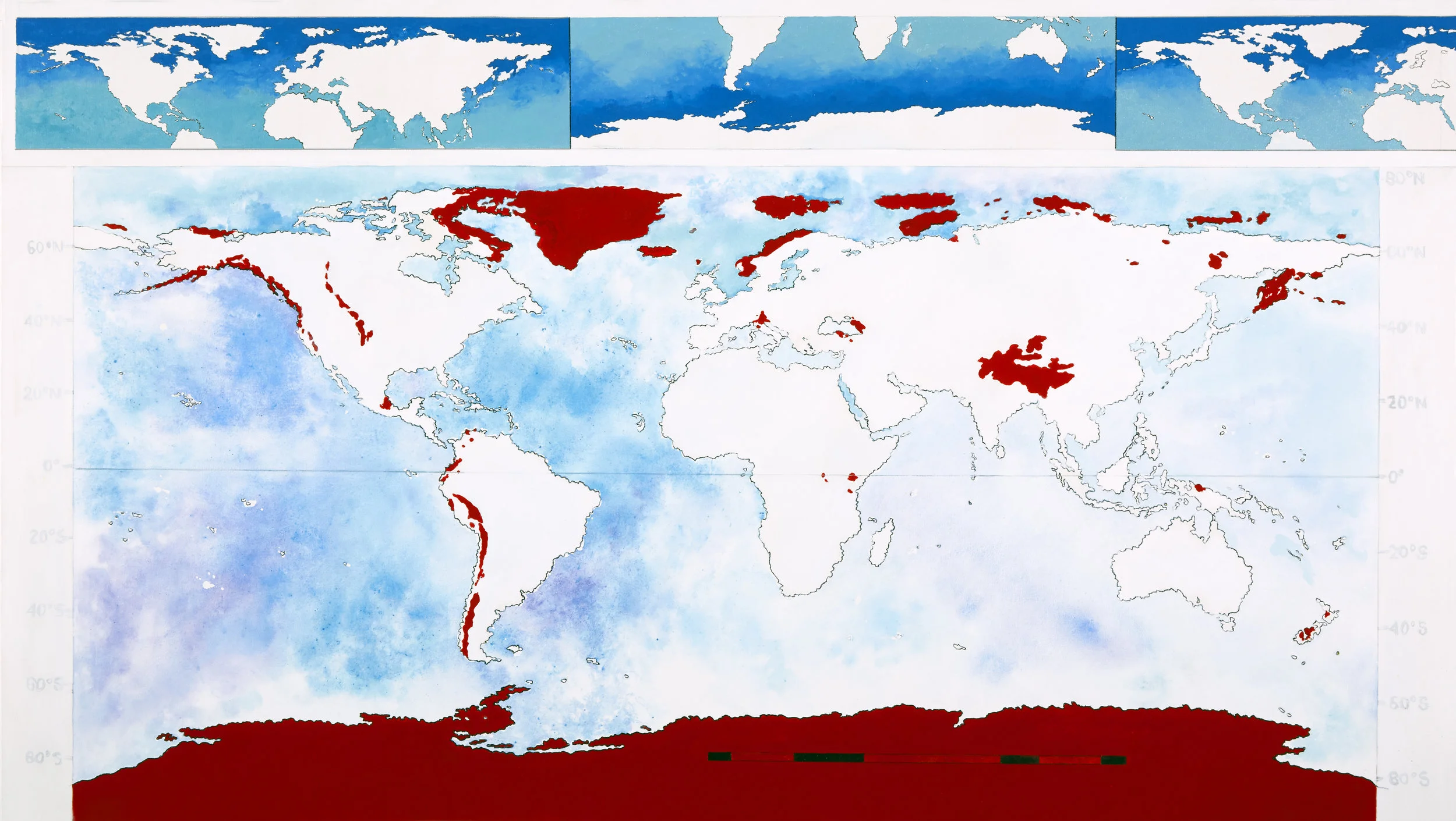 World Glacier Map