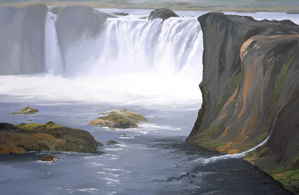Godafoss 2, 48"x74", 2003