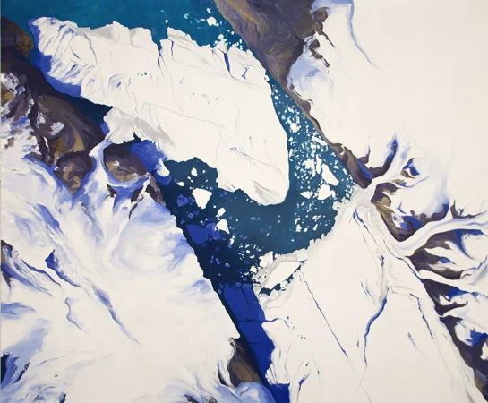 60" x 72", Oil on Canvas, 2012