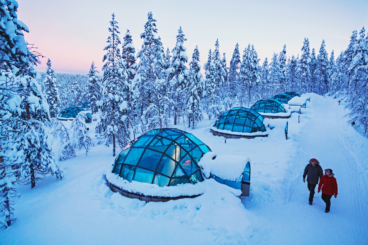 Photo via Kakslauttanen Arctic Resort