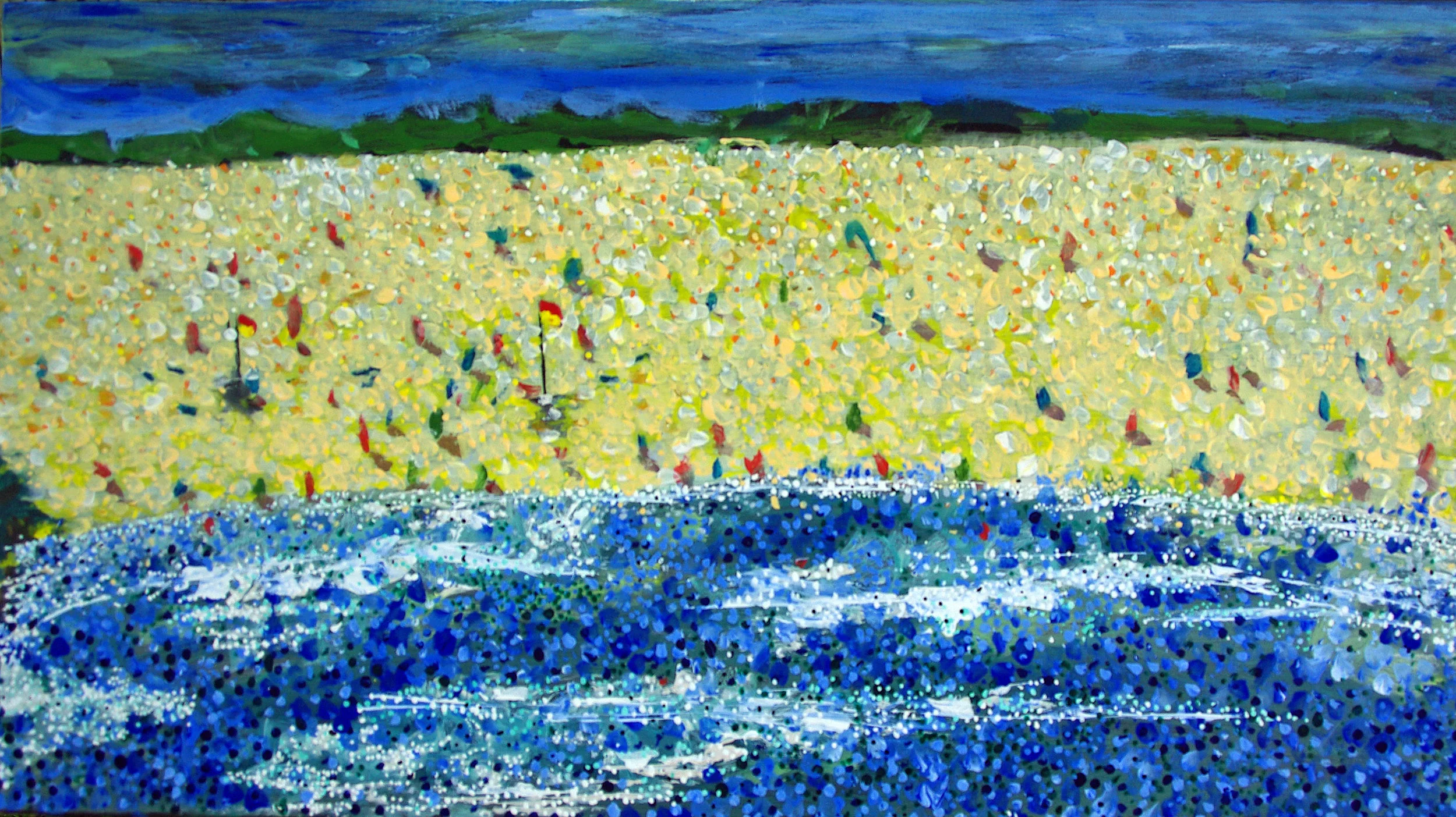 Beach form the sea