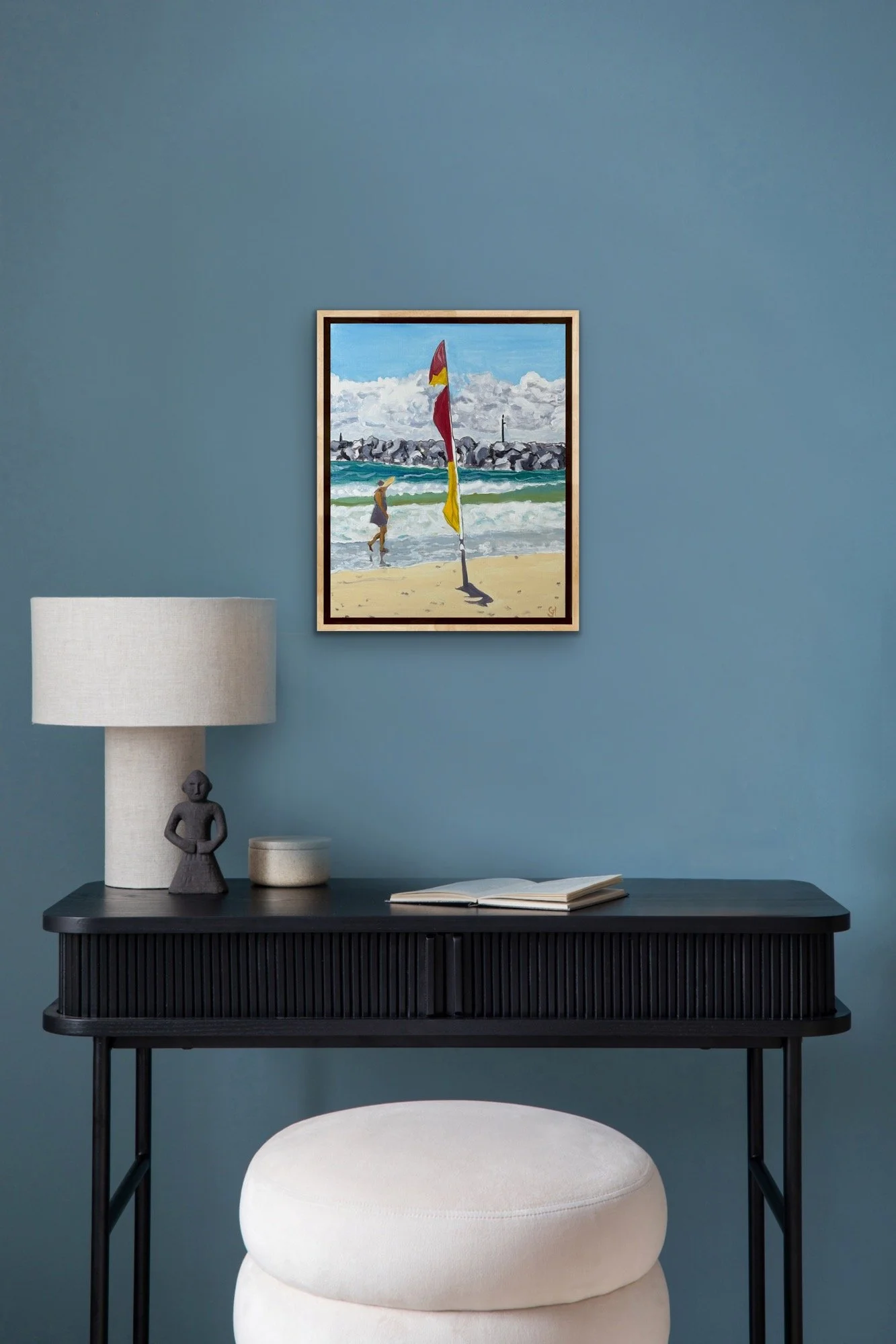 Wooli Beach Lifesaver flag-artrooms 3 .JPG