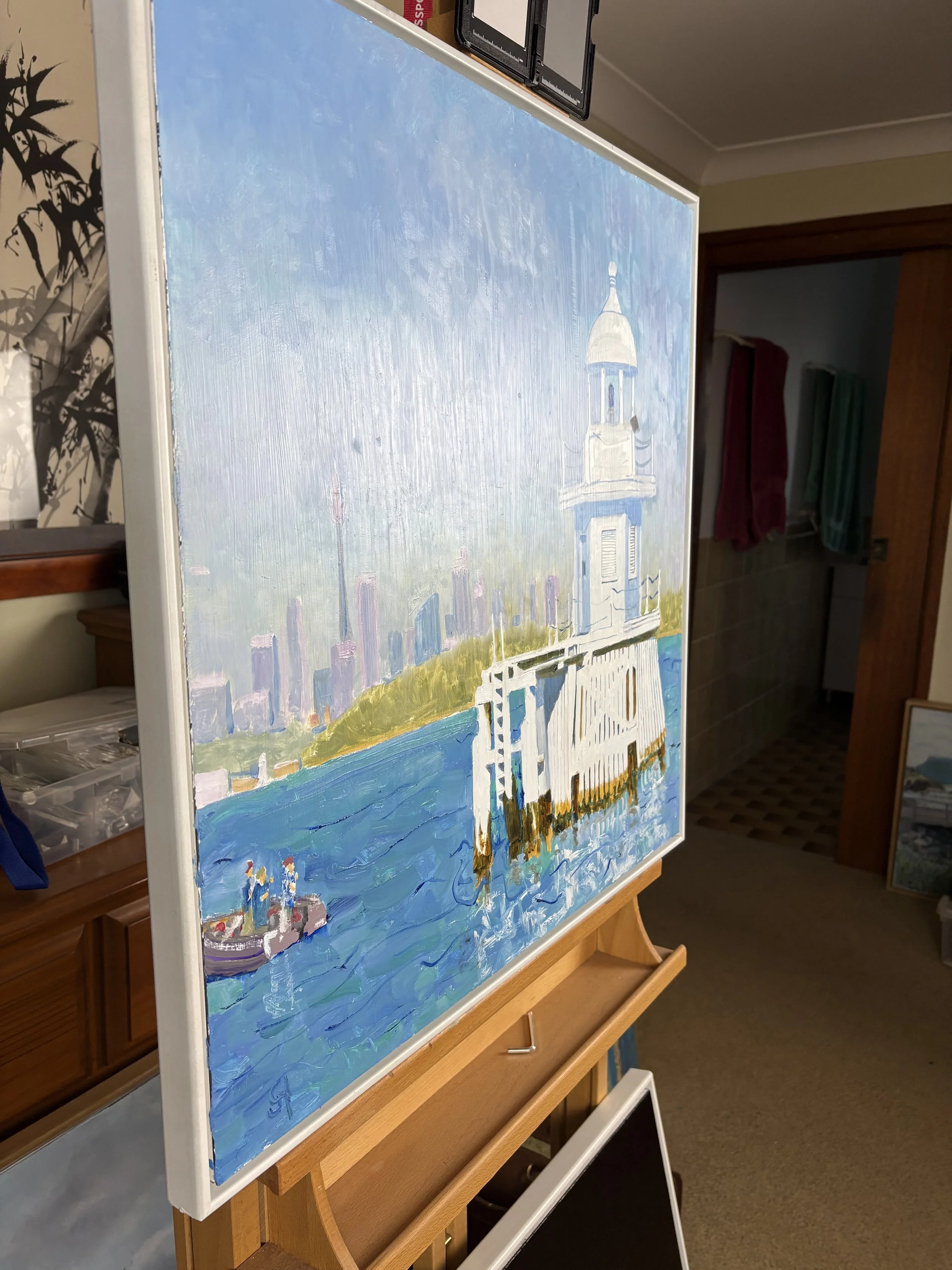 Add a White Floating Frame