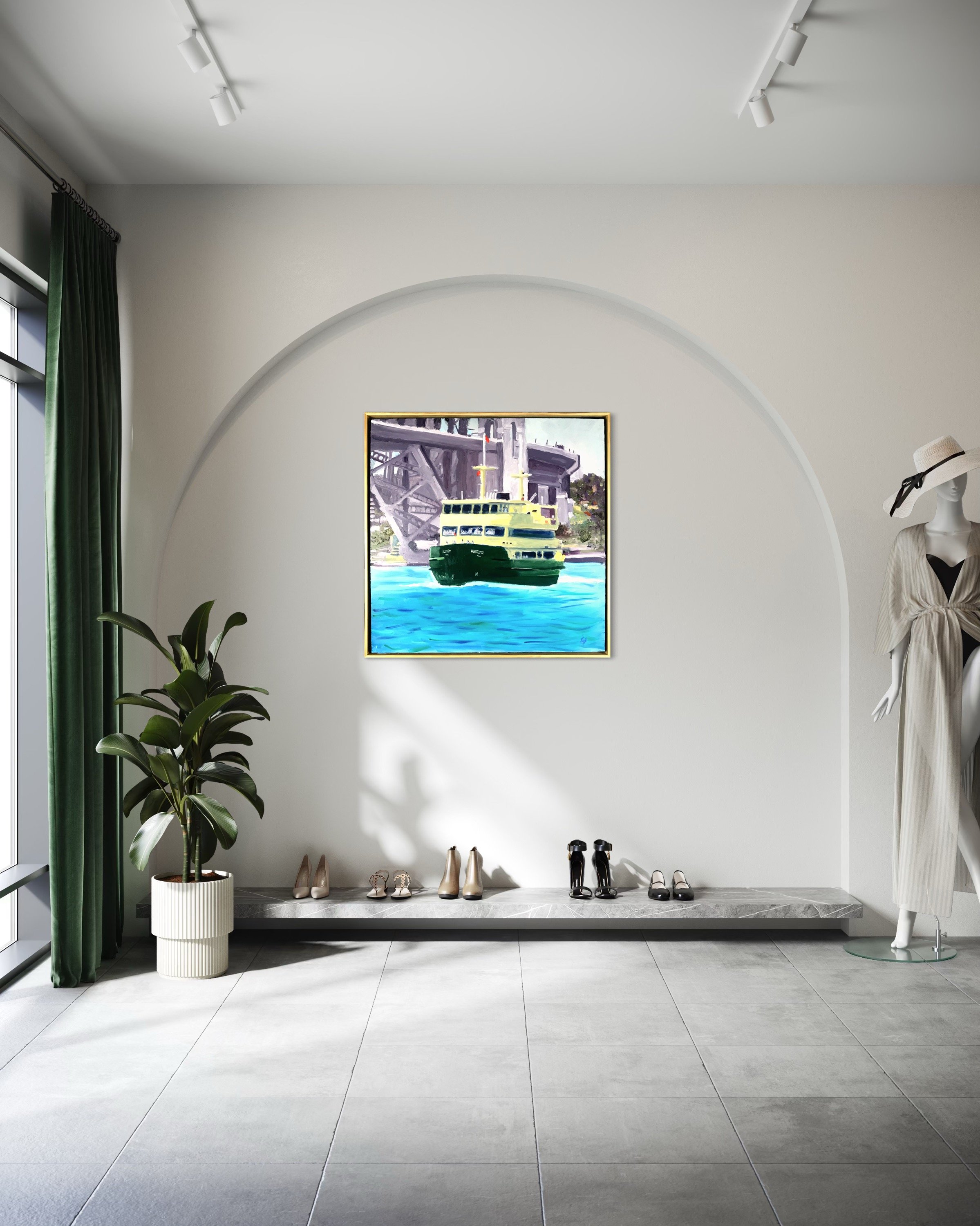 Smartistinterior Manly Ferry Approaching Circulr Quay 1.JPG