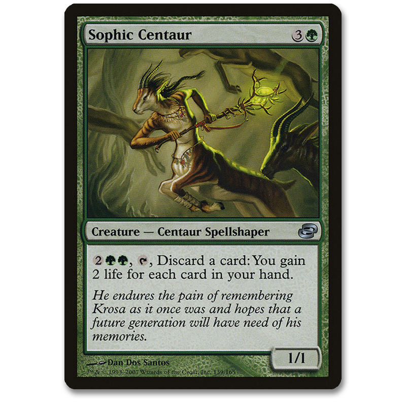centaur cards mtg Jolrael's Centaur (Svend Geertsen) [World Championship Decks 1997] main image 1