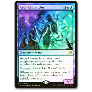 MtG Artist Proof: Aeon Chronicler (Foil) — The Art of Dan dos Santos