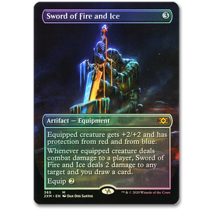 MtG Artist Proof: Sword of Fire and Ice (Foil) — The Art of Dan