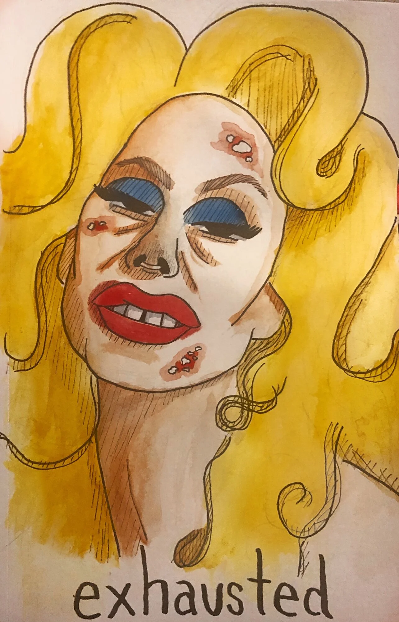  Painting by  Mama Celeste  