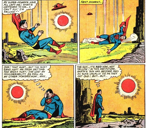 Even comic book superheroes are impacted by light!