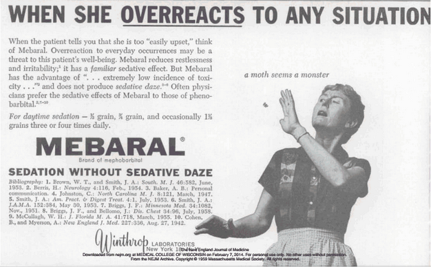 Condescension for women practically drips off this ad.