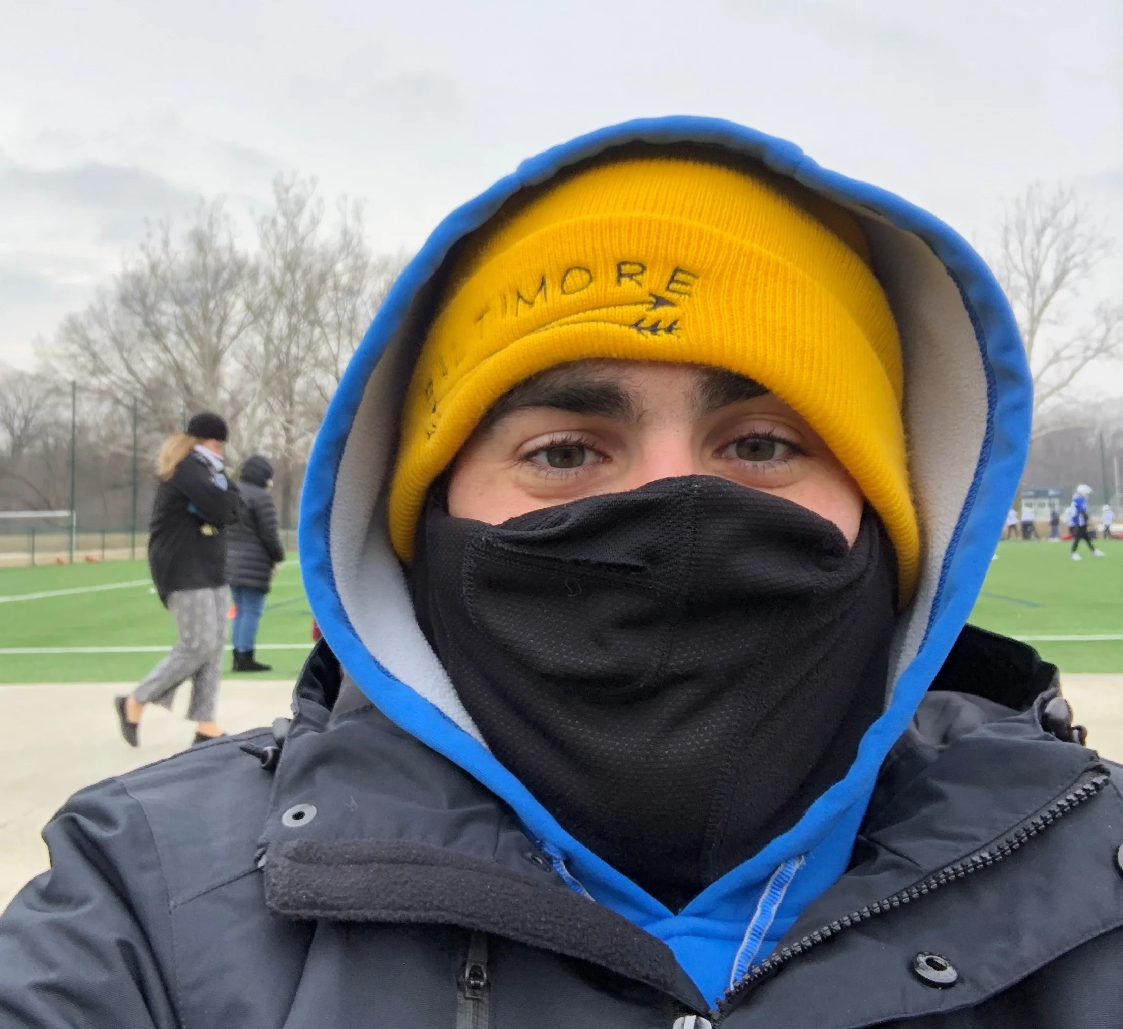 Kansas City in early March is very, very, cold.