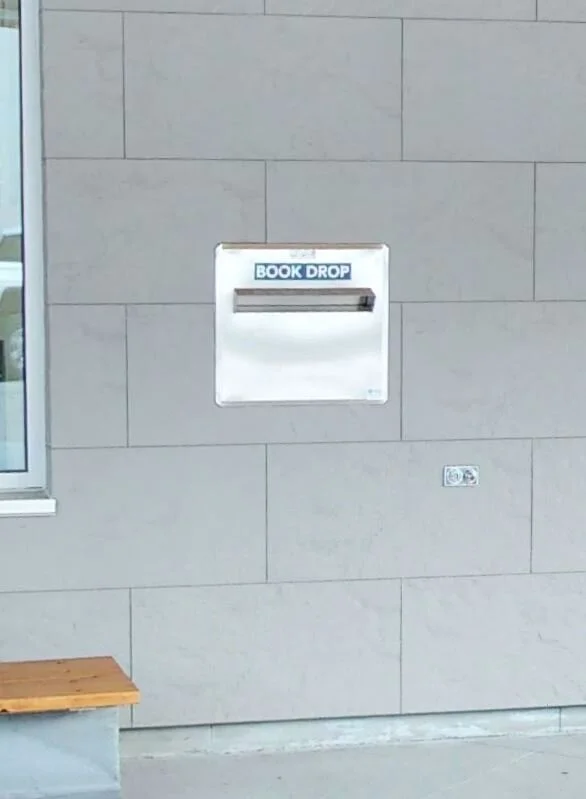 Have you used our bookdrop?