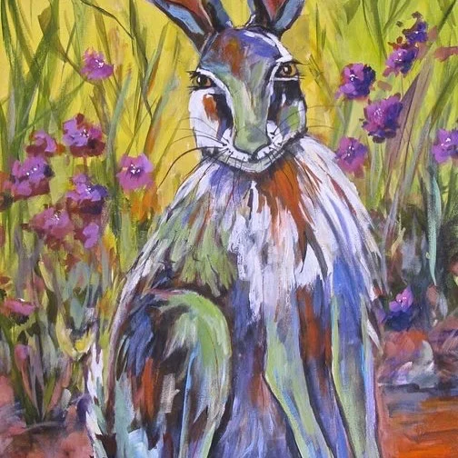 Pierre the French rabbit AKA Peter--by Georgia Johnson