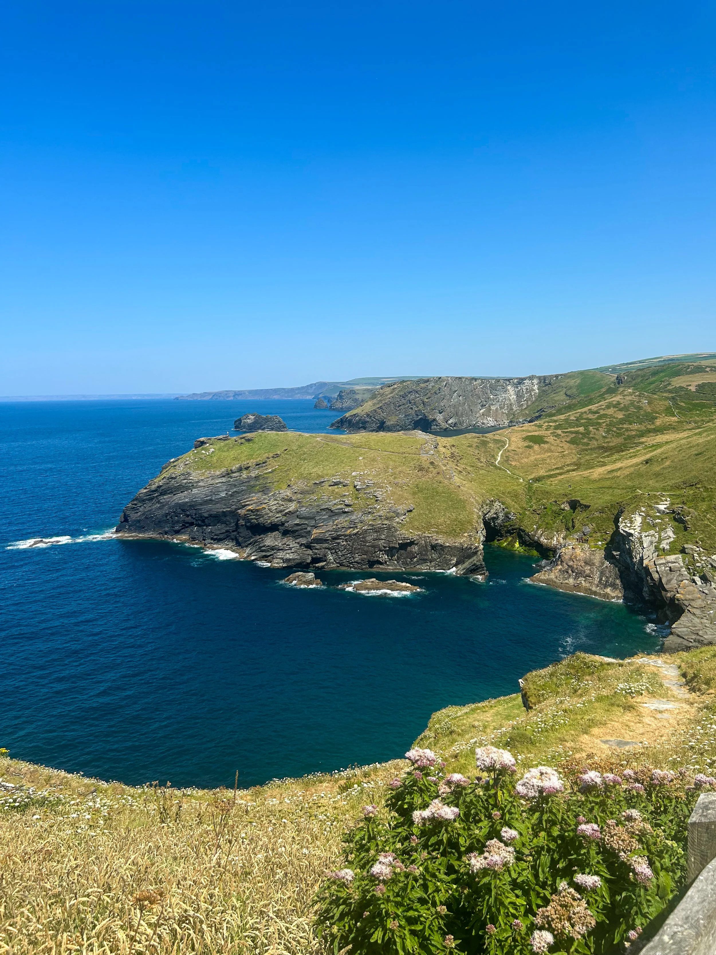 Tintagel Castle, Cornwall, UK