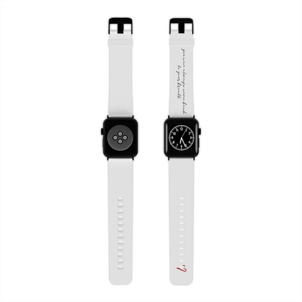 Watch for mental health, watch band, custom apple watch band, apple watch mental health, anxiety watch, mental wellness, anxiety gift, mental health gift