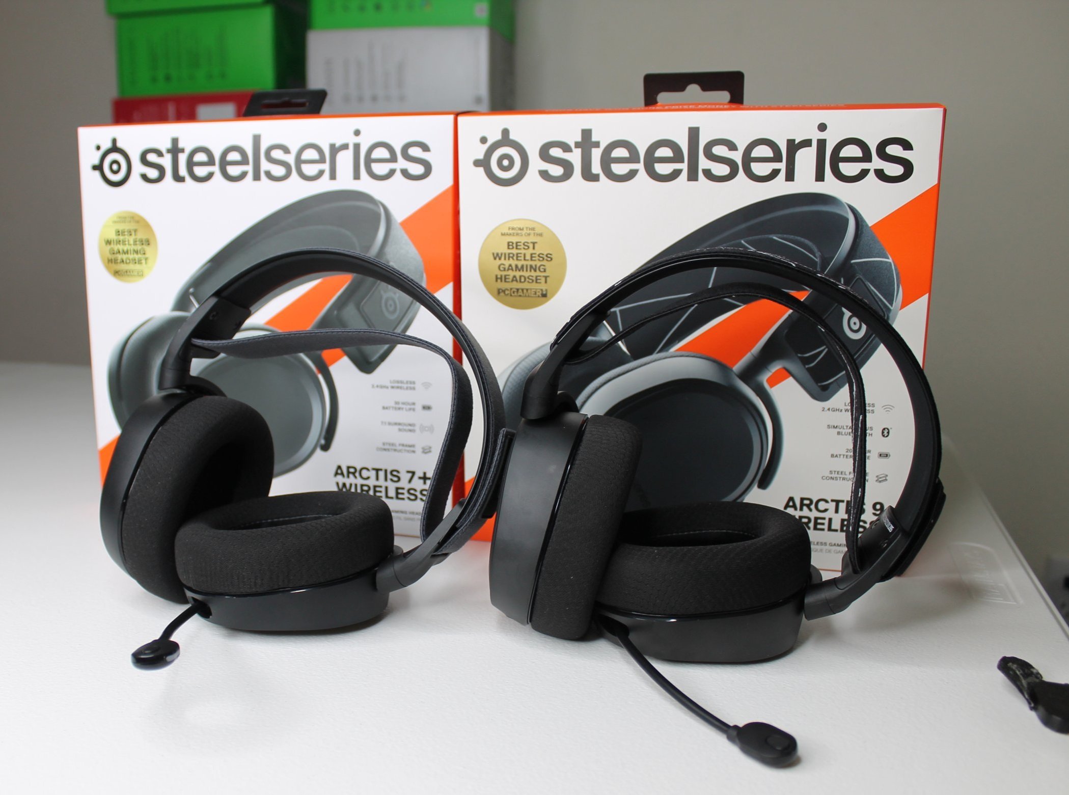 SteelSeries Arctis 7+ vs Arctis 9 — Stream Tech Reviews by BadIntent