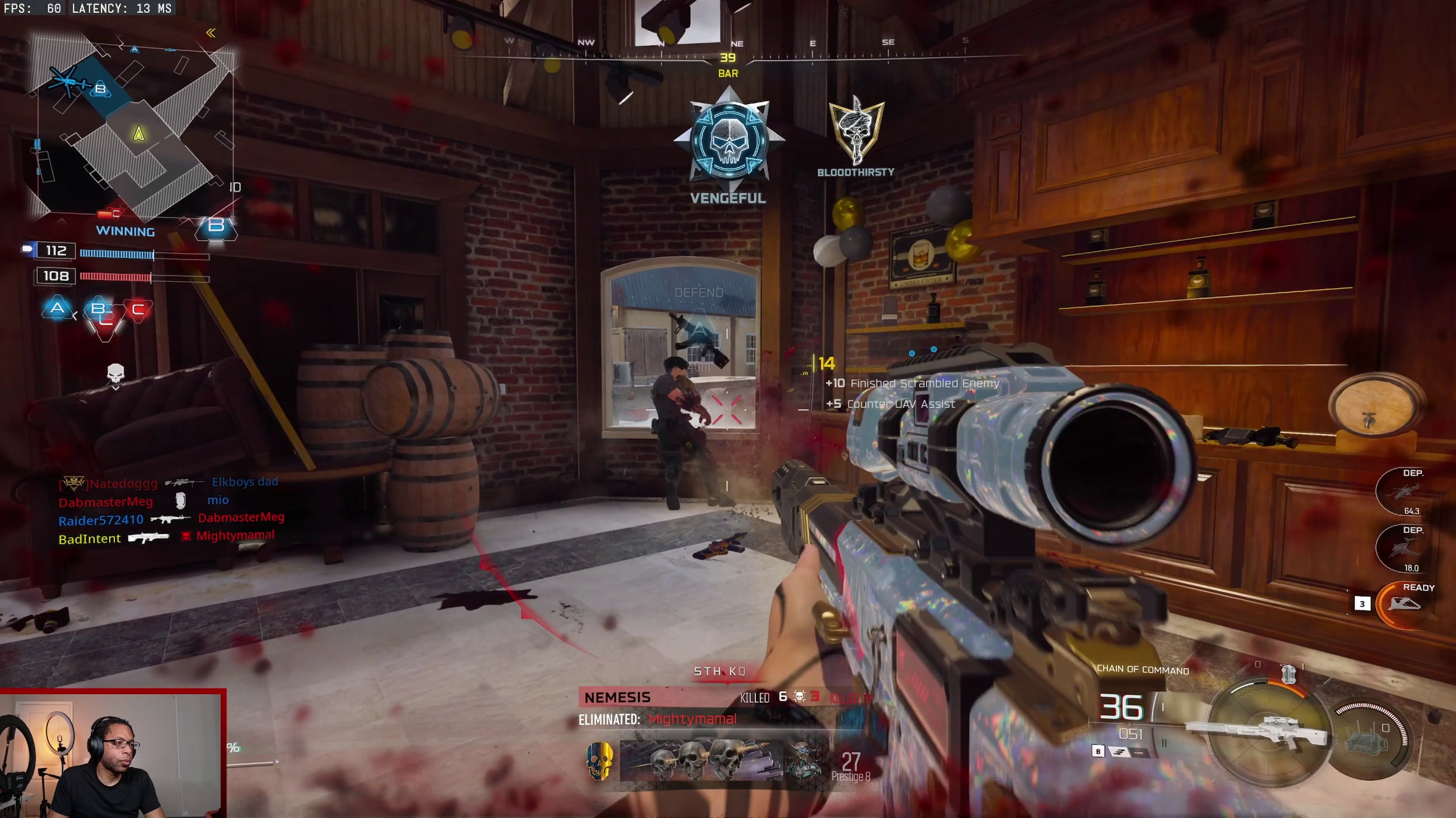 black ops 7 with the nova elite