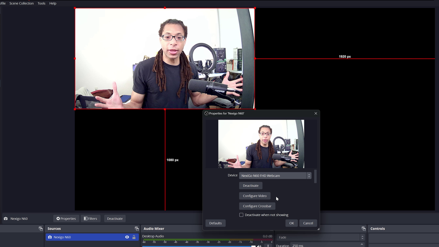 How to add a Webcam to OBS Studio — Stream Tech Reviews by BadIntent