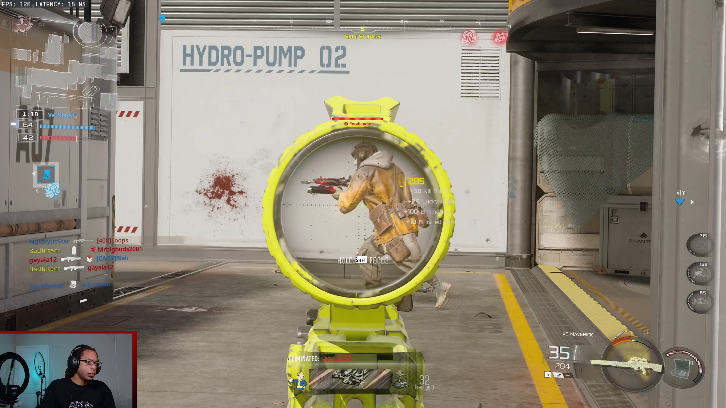 Black Ops 7 with the Maxwell 2