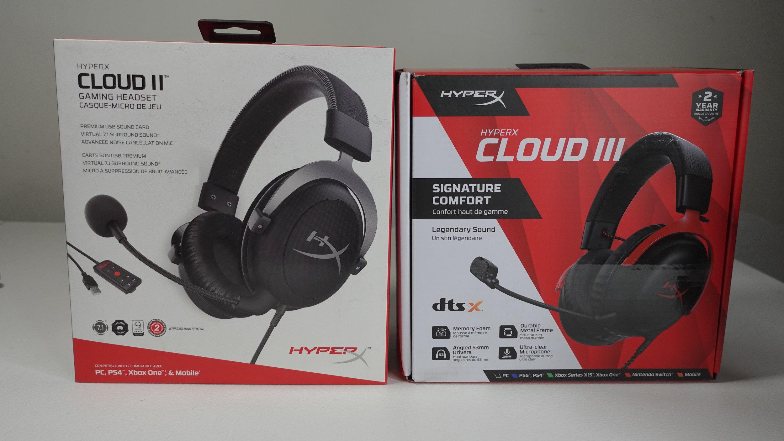 HyperX Cloud II Wireless vs Cloud II — Stream Tech Reviews by BadIntent