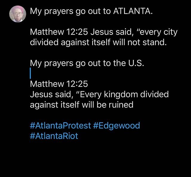 Seeing so much, it's overwhelming to say the least. Prayer is becoming one of the most potent things I can do. #protest #edgewood #america #policeshootings #riots #protests #burnings #drivebyshooting