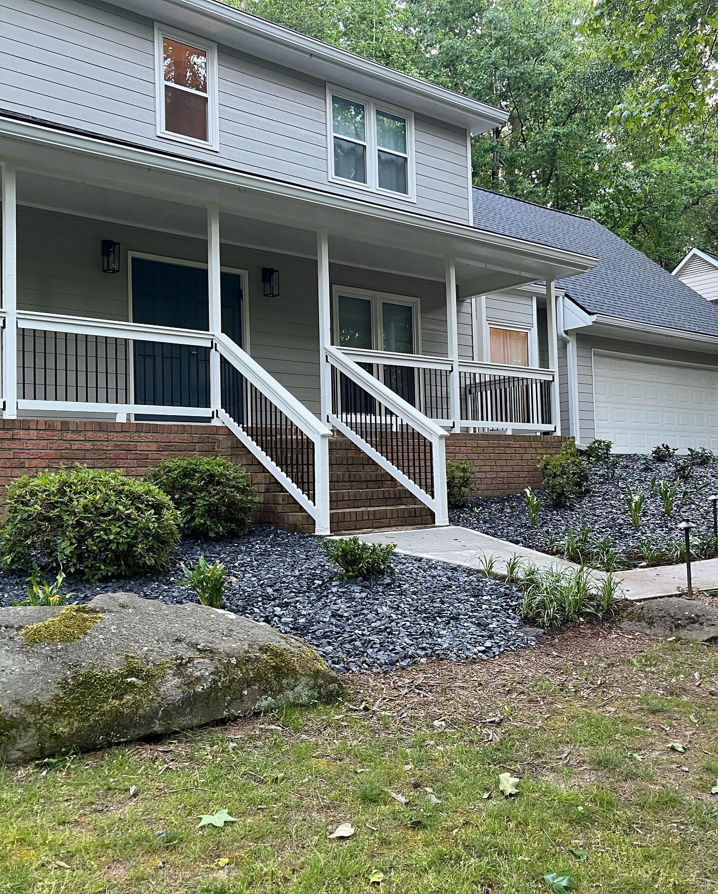 Another garden transformation.