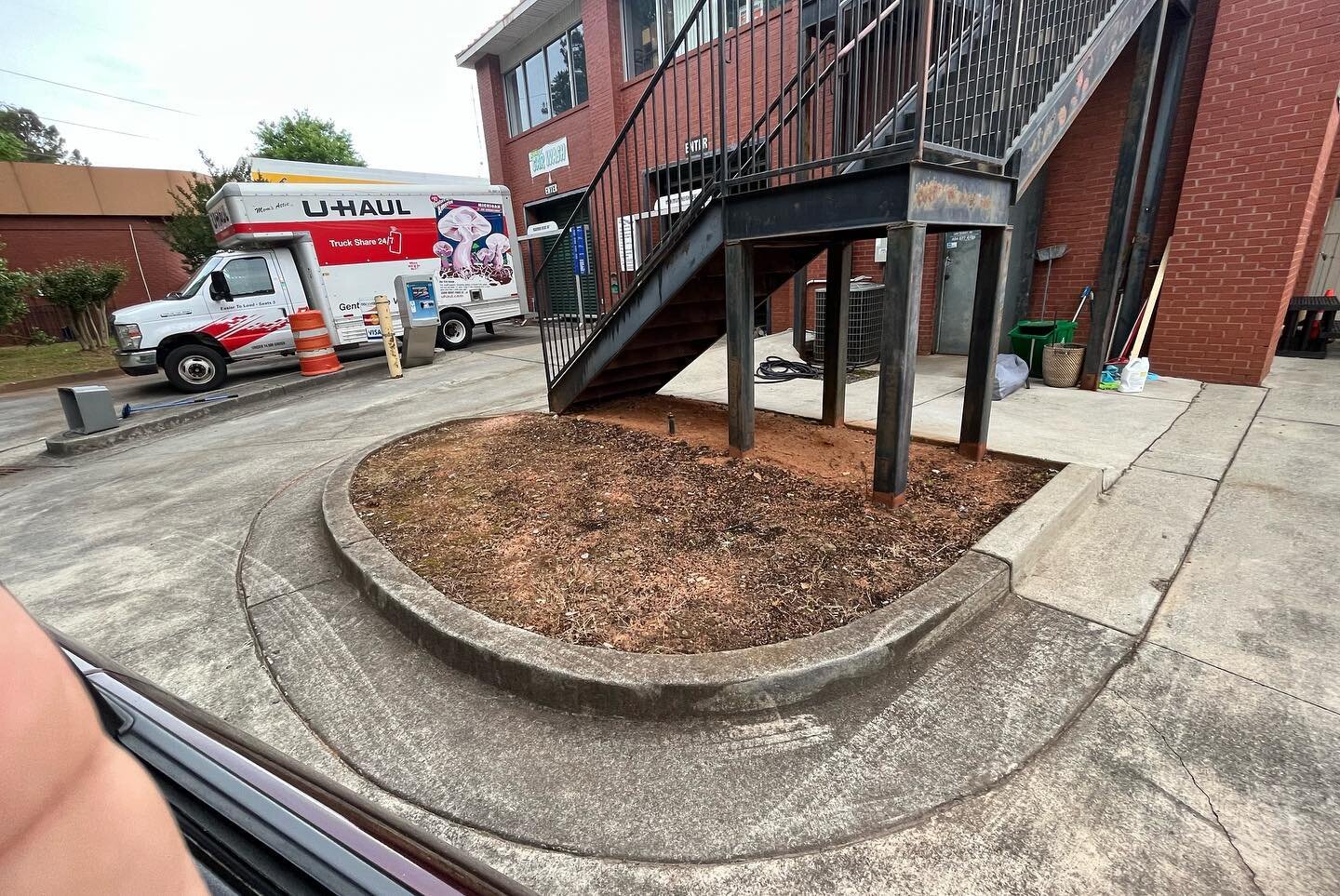 Artificial turf installation. #landscape