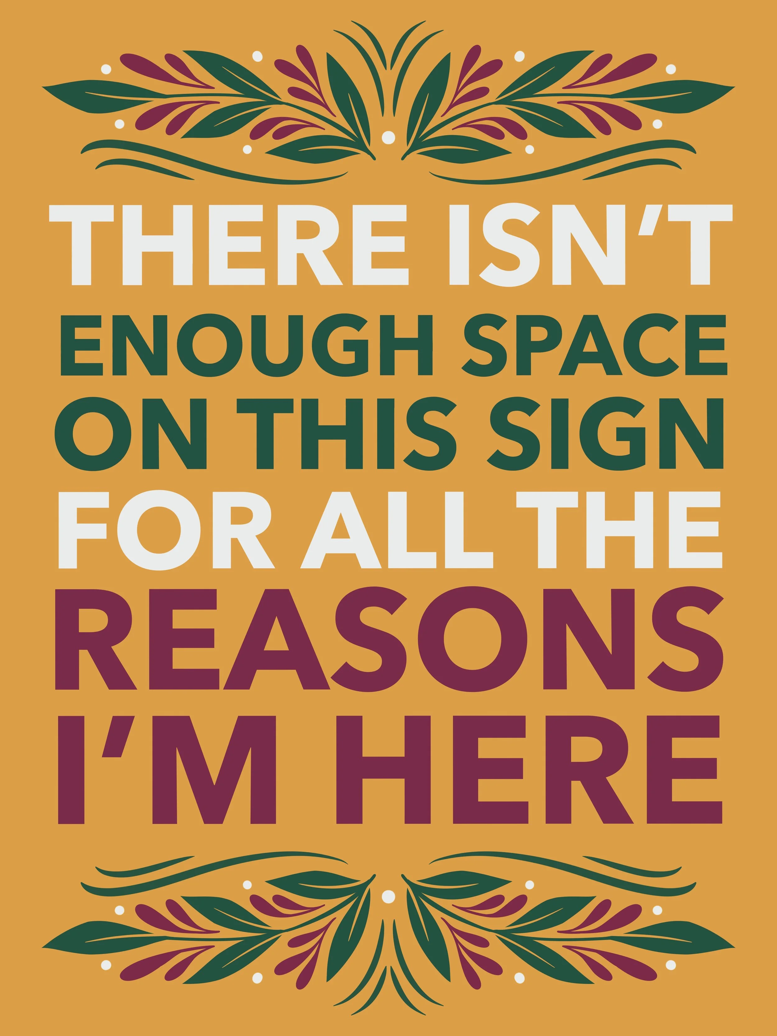 There Isn't Enough Space.jpg