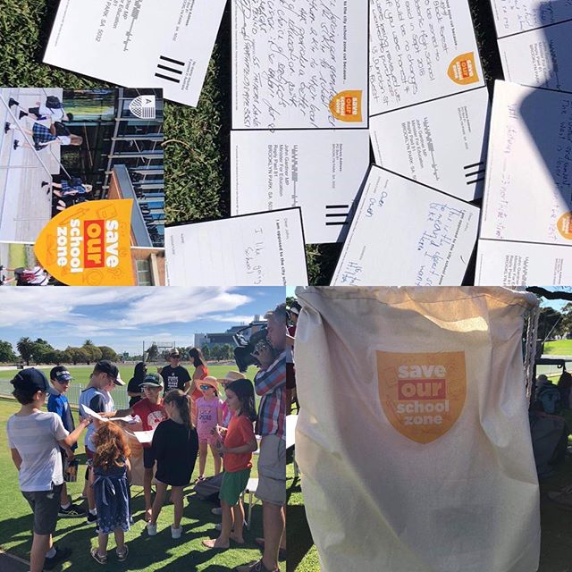 Local families impacted by Premier @steven_marshallmp &amp; @johngardnermp cruel decision to exclude western suburbs families from two great city schools has galvanised the locals to act. A postcard campaign has just started to let them both know how