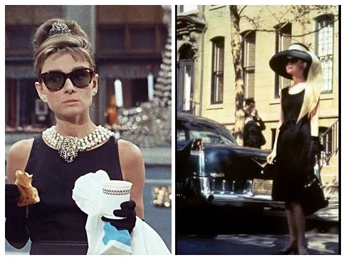 Audrey Hepburn in Breakfast at Tiffany’s (1961).