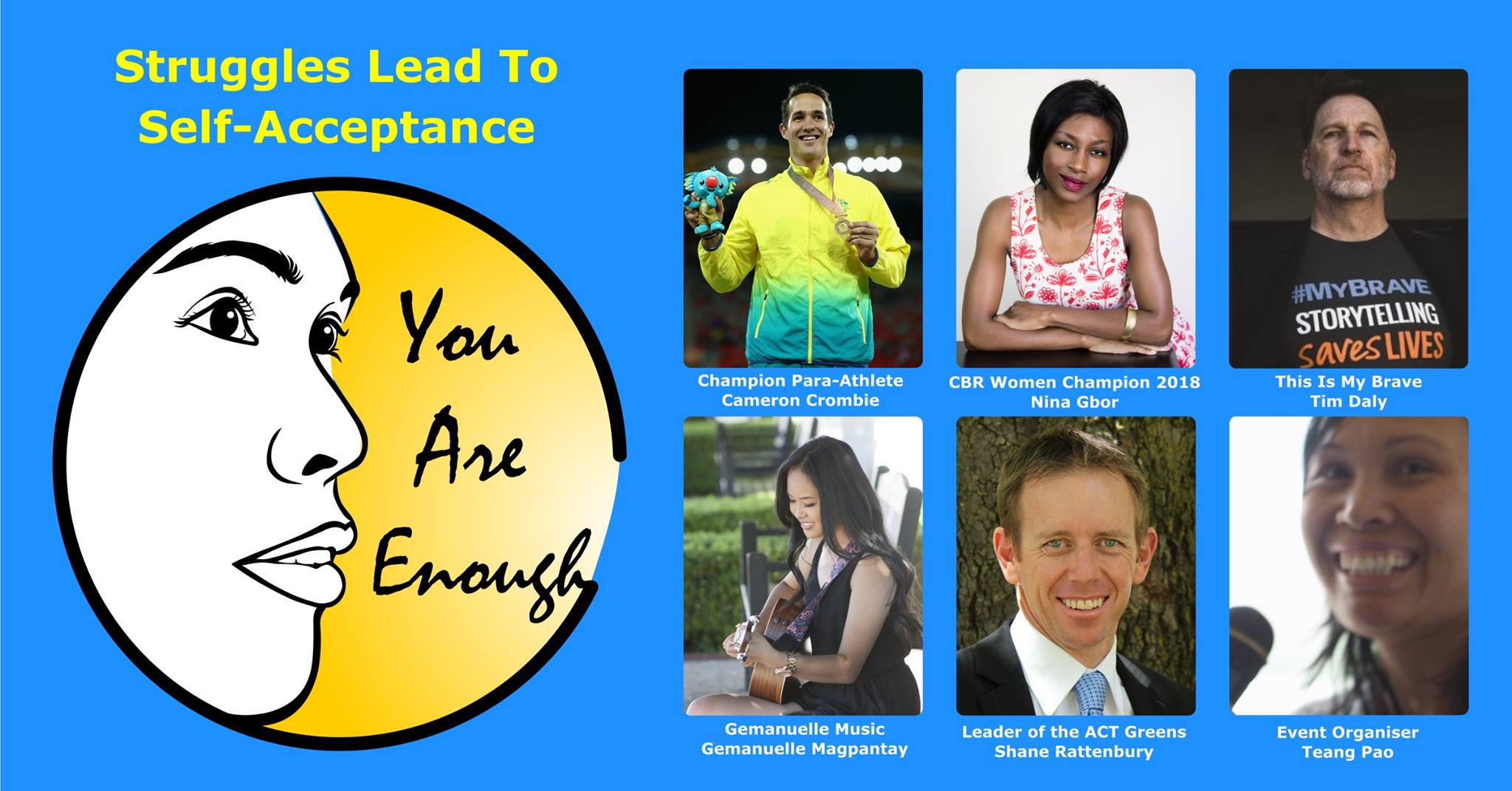 You Are Enough Charity Event: Speakers + Short Film