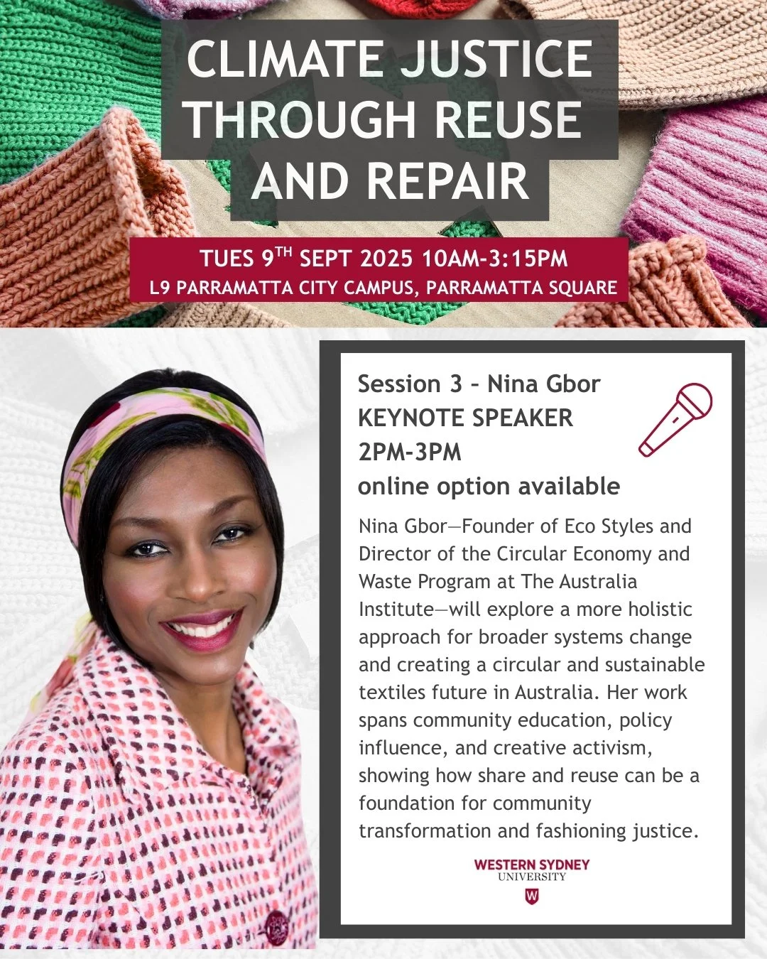 University of Western Sydney: Climate Justice through Reuse and Repair