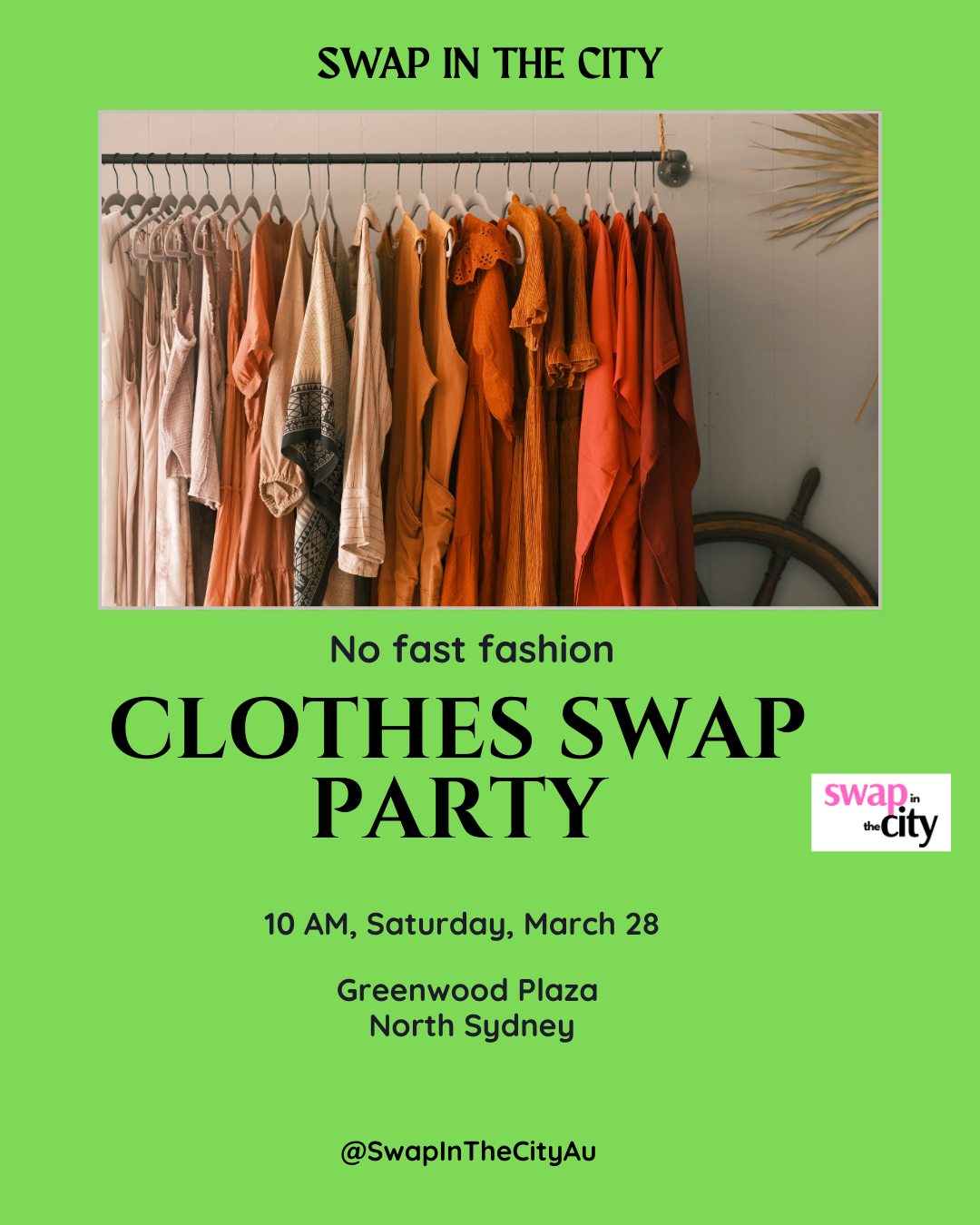 Swap in the City - Clothes Swap Party