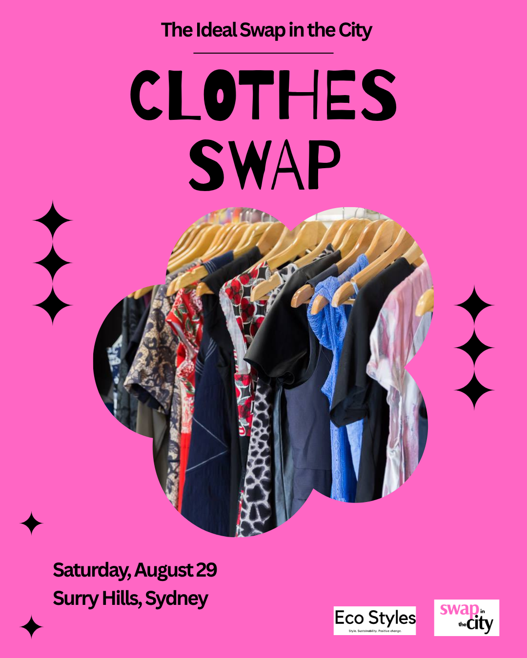 Swap in the City, Sydney clothes swap Nina Gbor 1