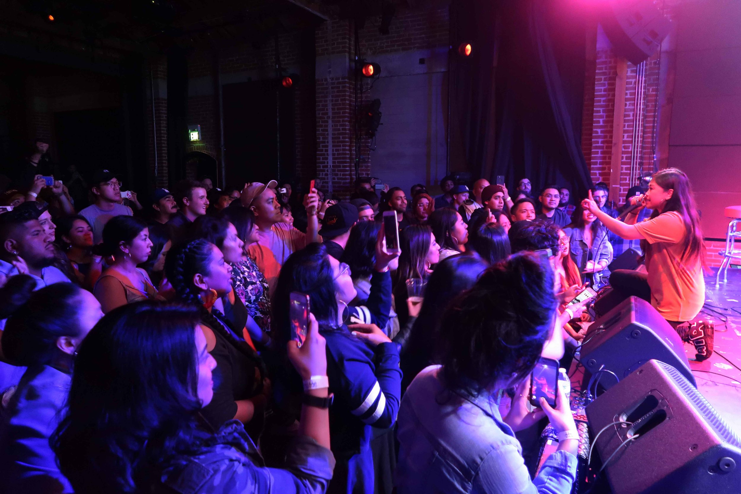  Ruby Ibarra in concert at the Bootleg Theater in Los Angeles’ Historic Filipinotown in January 2018. Photo by Patrick Epino. 