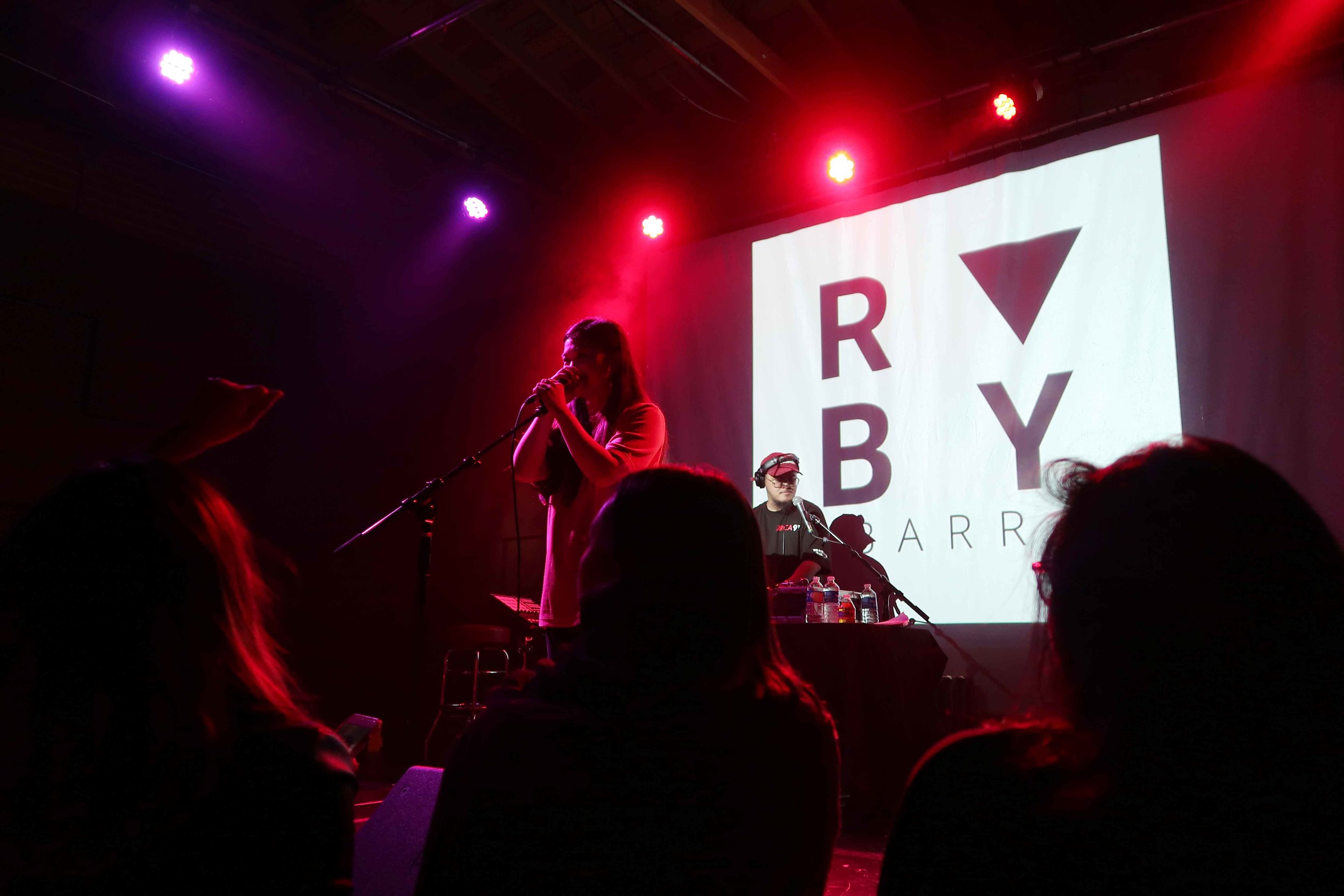  Ruby Ibarra in concert at the Bootleg Theater in Los Angeles’ Historic Filipinotown in January 2018. Photo by Paola Mardo. 