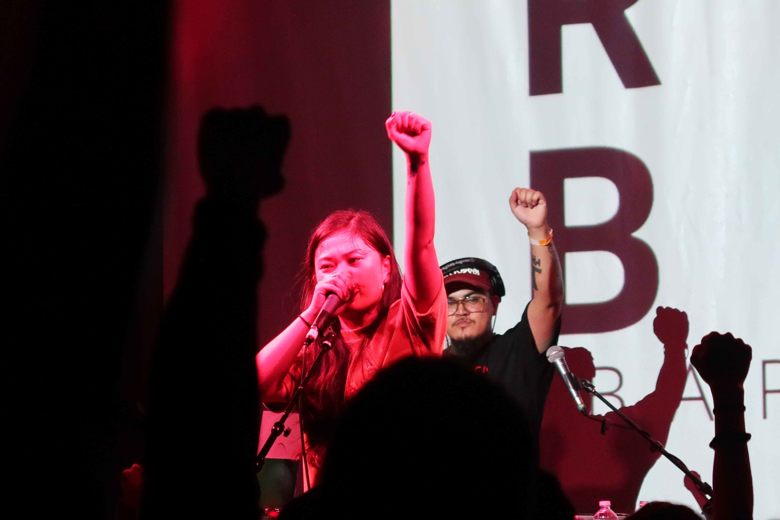  Ruby Ibarra in concert at the Bootleg Theater in Los Angeles’ Historic Filipinotown in January 2018. Photo by Paola Mardo. 