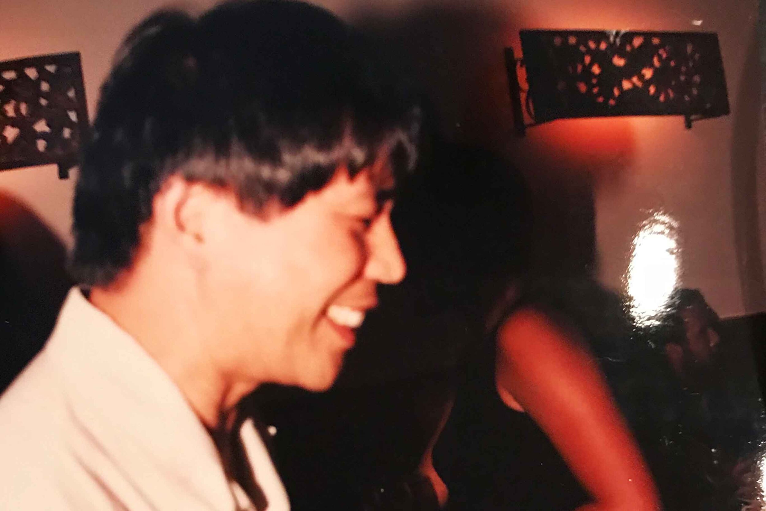  Chef Romy Dorotan on opening night at Cendrillon in SoHo, New York in August 1995. Courtesy of Amy Besa.  