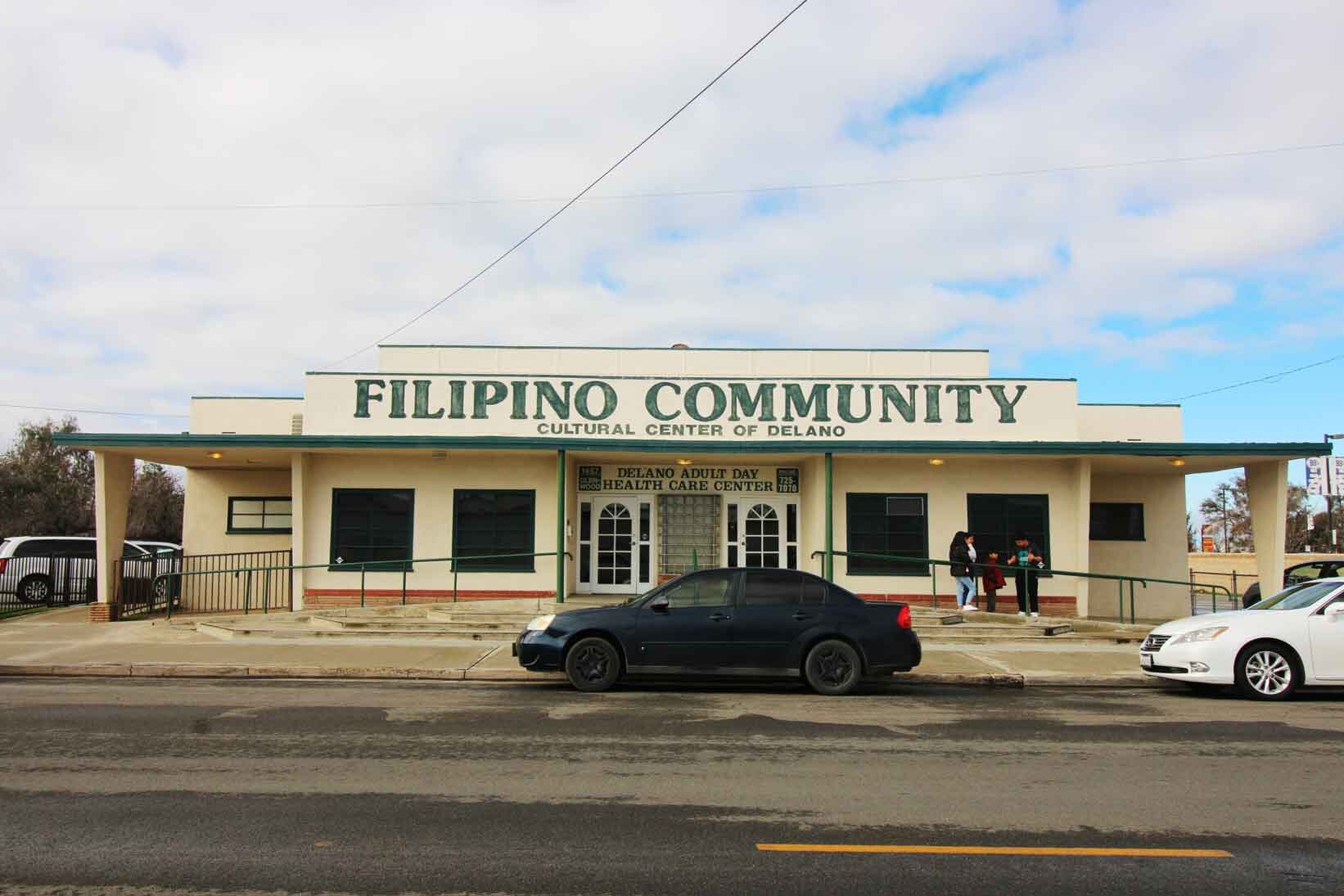  The Filipino Community Hall of Delano, California. 