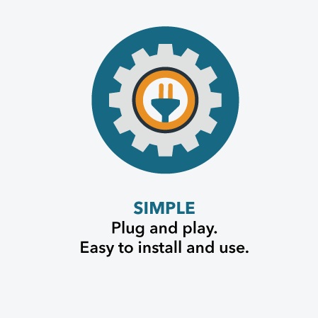 Sumos is simple, plug and play.