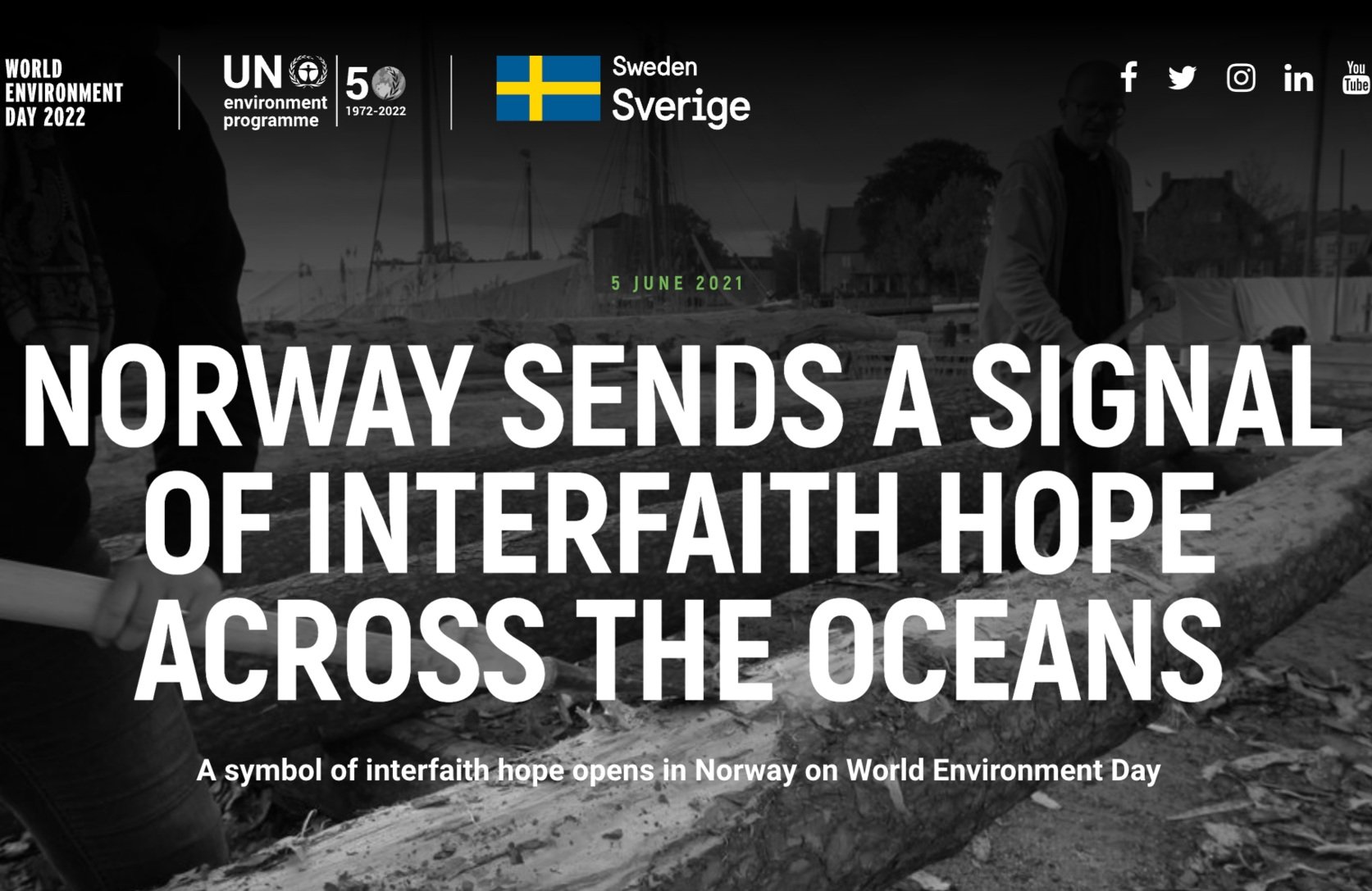  Artikkel om Håpets katedral  på FN sine nettsider!