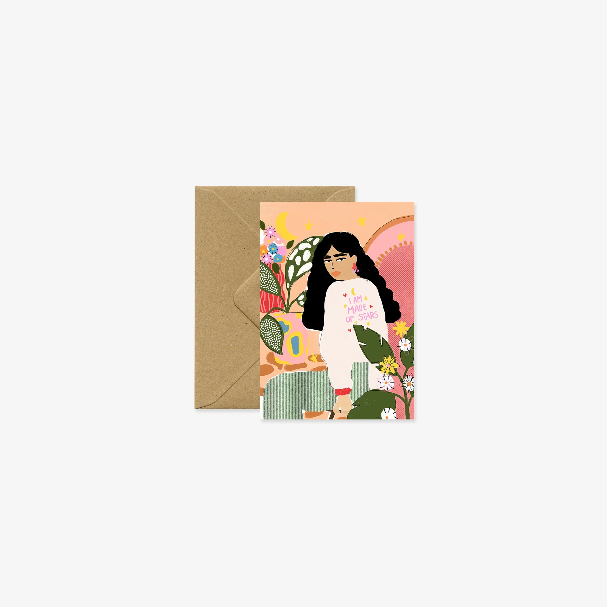 I am Made of Stars Greeting Card