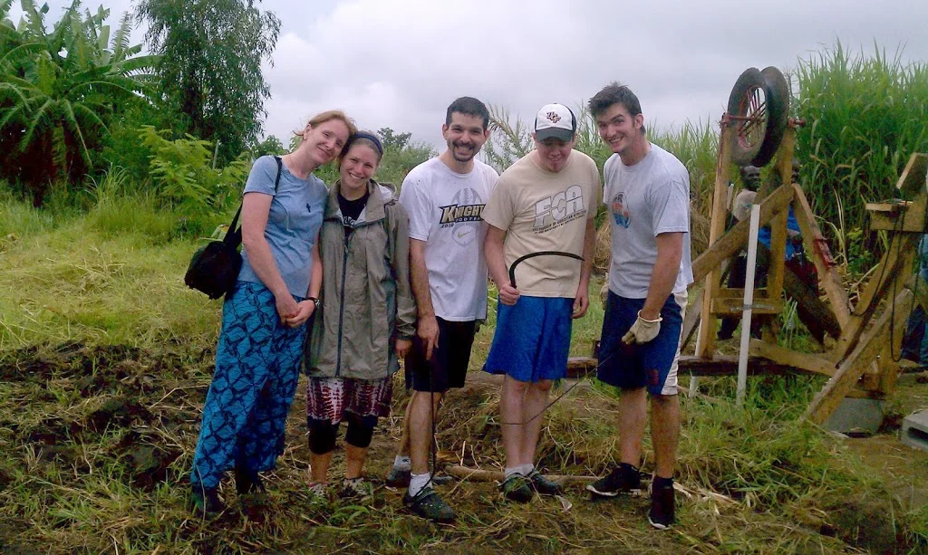 Preparing the Demonstration Garden