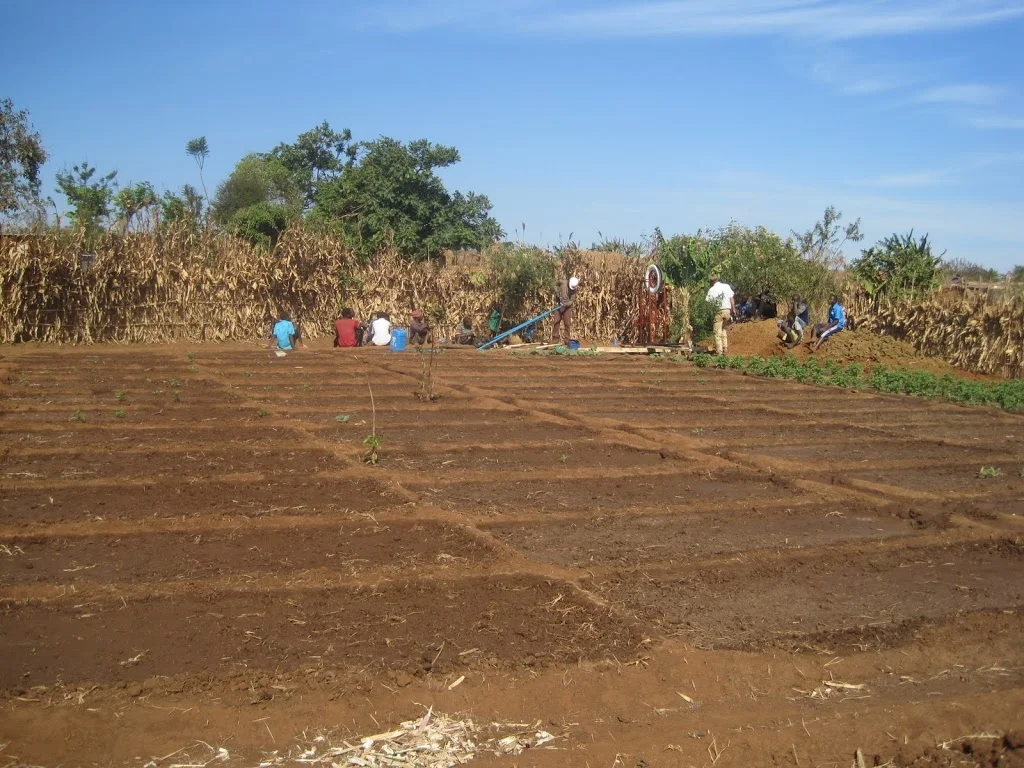 Mr. Ng'ondola Receives His Water Pump