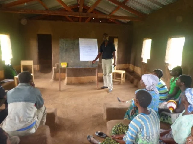 Food security training at Chifuchambewa
