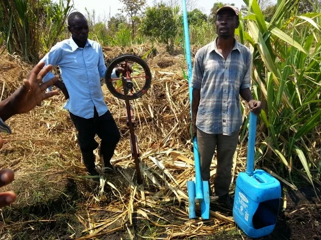 Rope Pump at Malika Village - Video