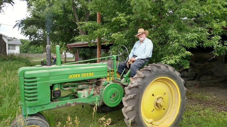 My favorite farmer happens to be my Dad, Gary Price. So, this is the picture I had in my head of what a farmer looked like.